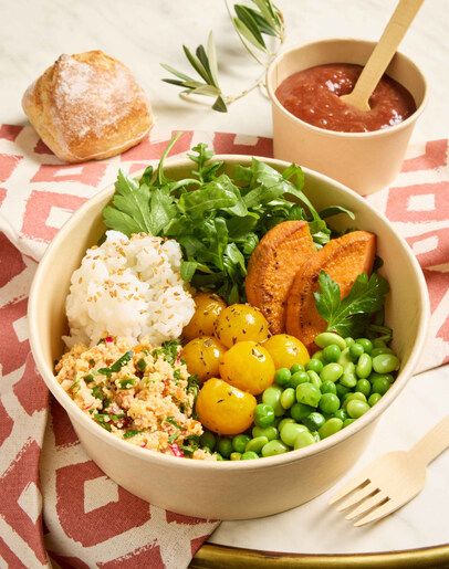 La salade de légumes grillés